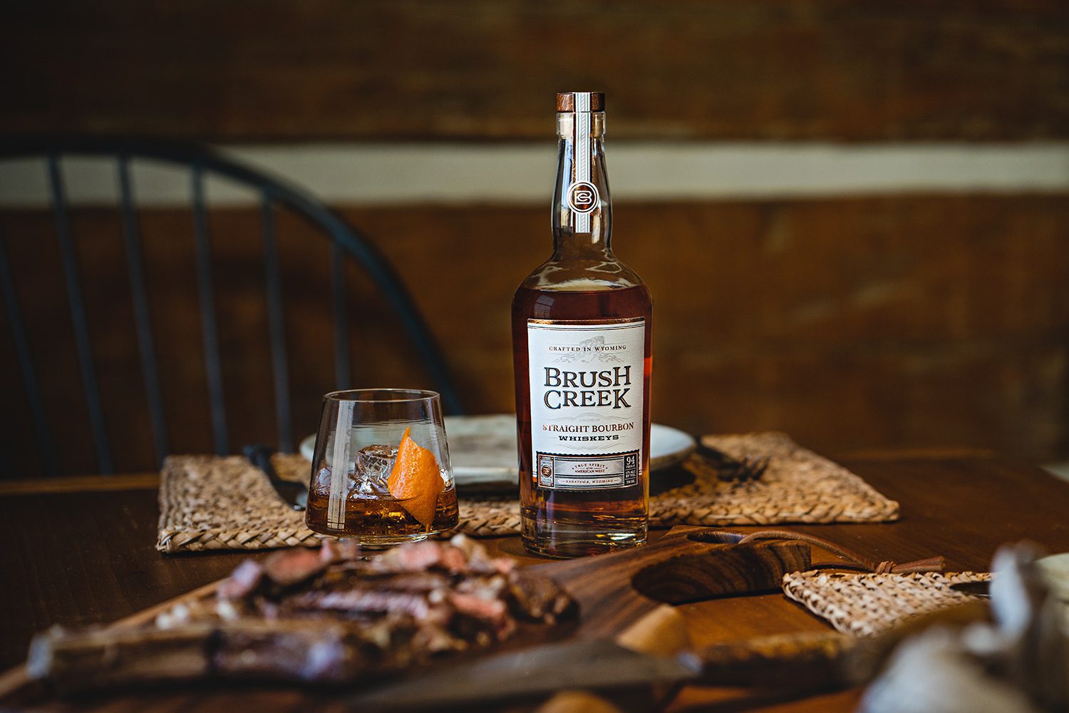 Bourbon Whiskey Event with Wagyu Beef in Wyoming