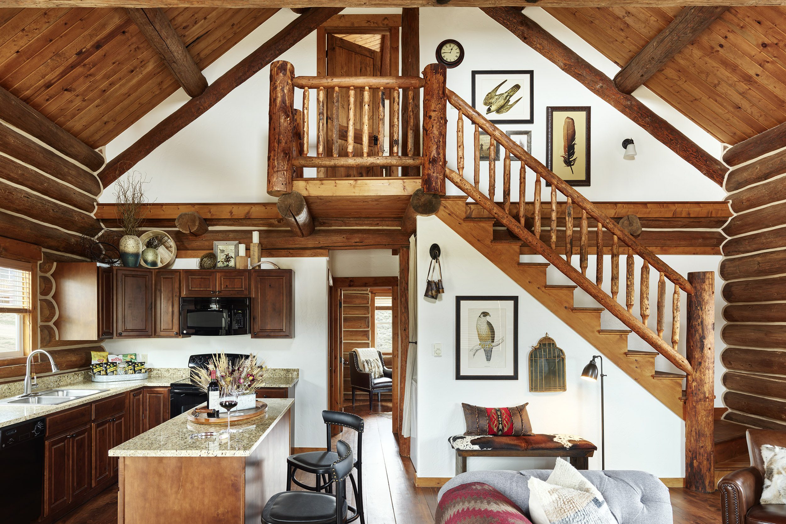 Private Log Cabin at Luxury Dude Ranch