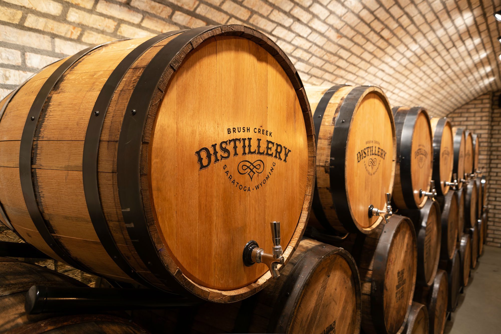 Bruch Creek Distillery Barrel Room for Private Dining and Events