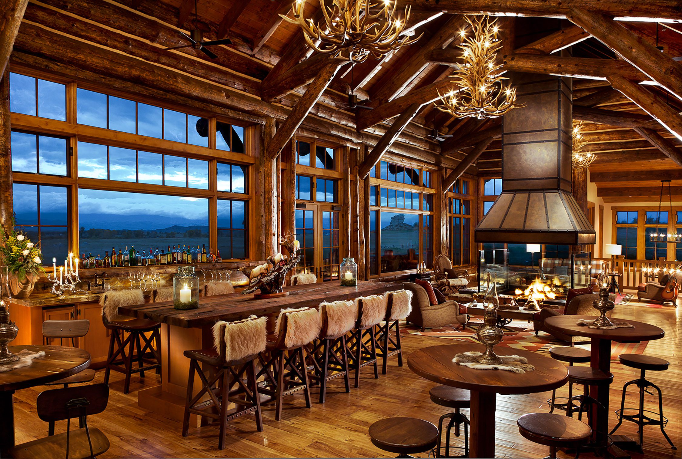 Luxury Ranch Lodge in Wyoming