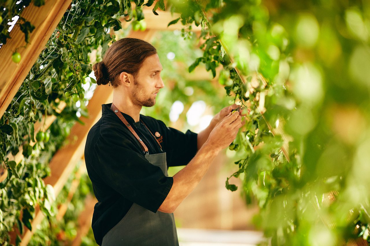 Farm-to-Table Dining at Luxury Ranch Resort in Wyoming