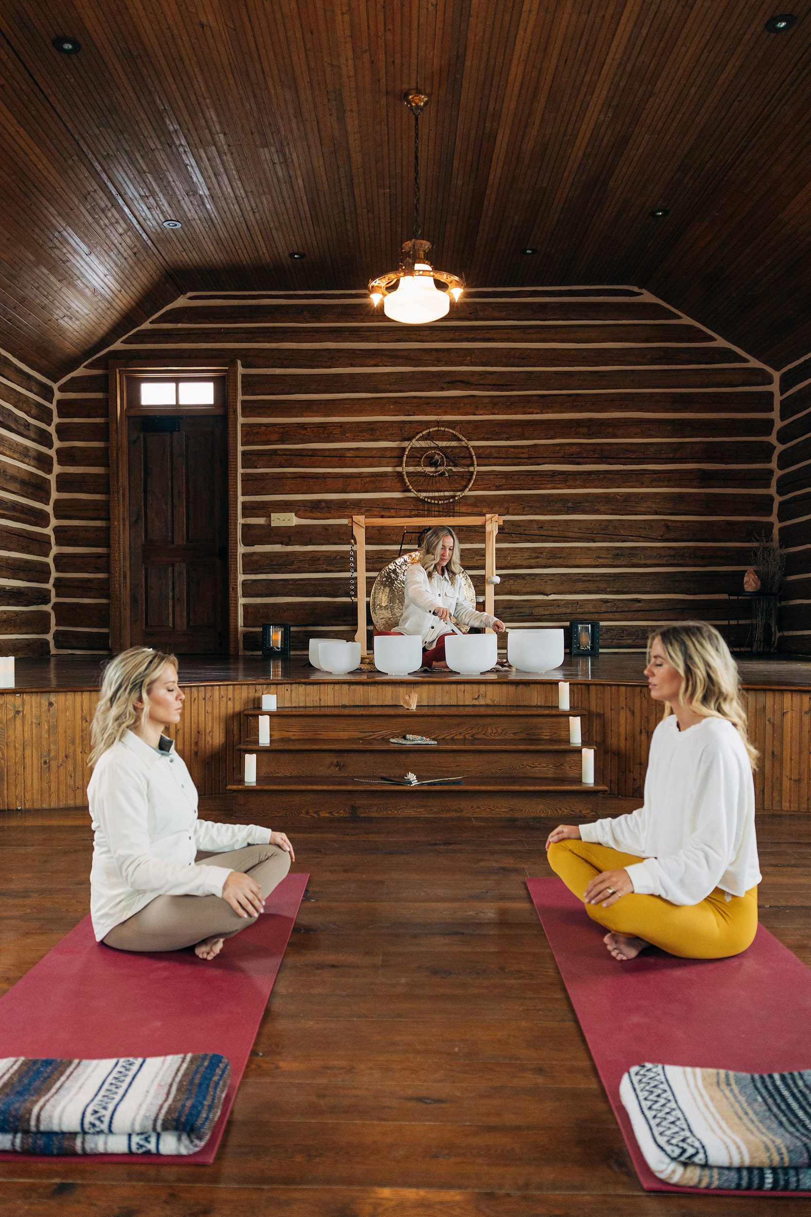 Vinyasa Yoga and Sound Healing at Wellness Resort