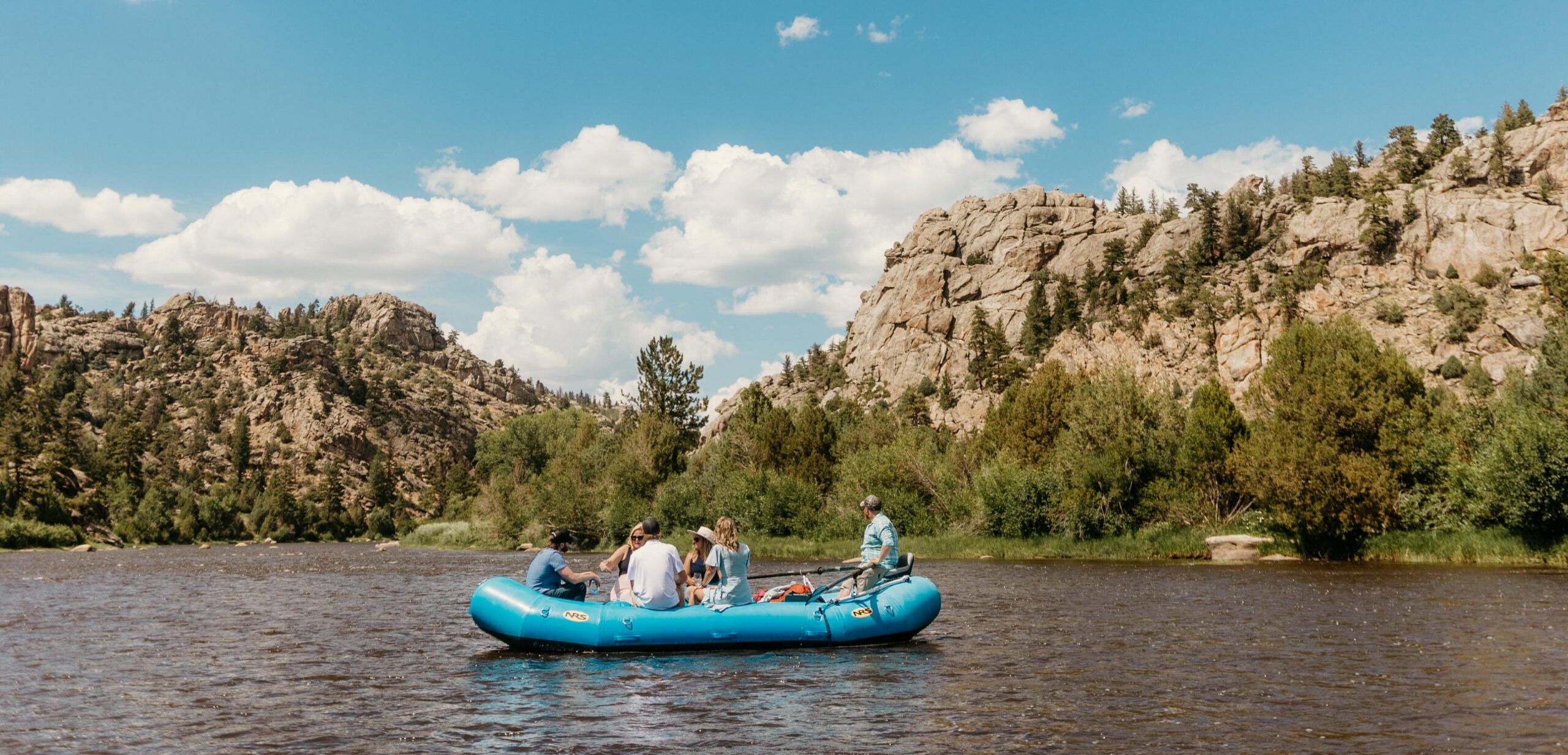 River Float at Luxury Wyoming Ranch Resort